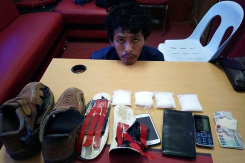 Selundupkan Sabu Dalam Sepatu, TKI dari Malaysia Ditangkap di Nunukan