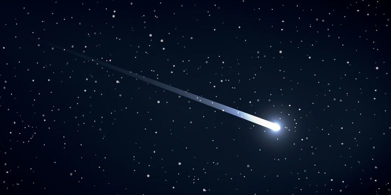 Ilustrasi komet