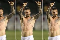 Wanita Menganggap Perut David Beckham sebagai Keajaiban Dunia