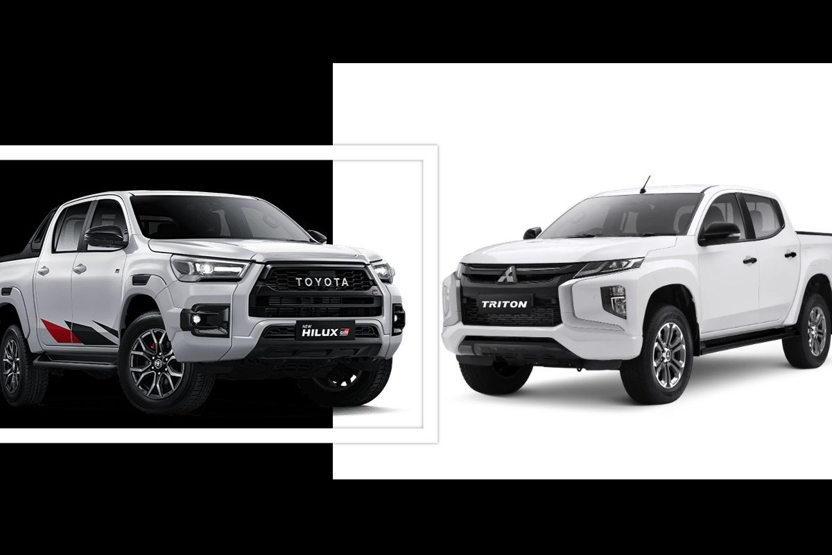 Komparasi Toyota Hilux GR Sport Vs Mitsubishi Triton Ultimate