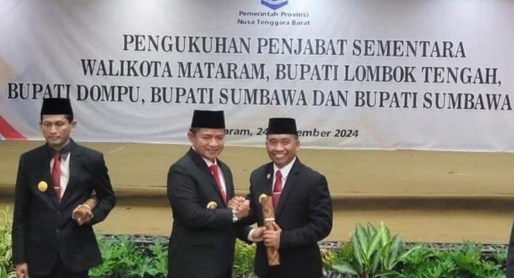 Kadis Kominfotik NTB Jabat Pjs Bupati Sumbawa