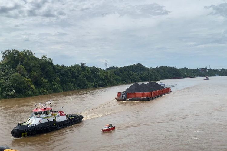 Debit Sungai Mahakam Menyusut akibat Kemarau Panjang, Air Asin Ancam Pasokan Air Bersih Samarinda