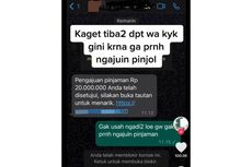 Cara Mengatasi Modus Penipuan Pesan WhatsApp Pinjol Cair Puluhan Juta