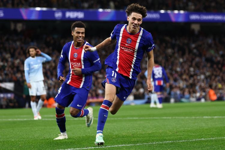 Hasil Man City vs PSG 2-4, Drama 42 Tembakan di Stadion Etihad