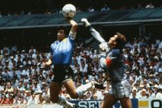 Maradona soal Gol Tangan Tuhan: Bukan Curang, Saya Percaya Tipu Daya
