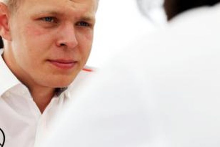 Pebalap Formula Renault asal Denmark, Kevin Magnussen.