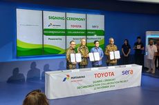 Toyota Kolaborasi dengan Pertamina dan Sera, Uji Bioetanol E10