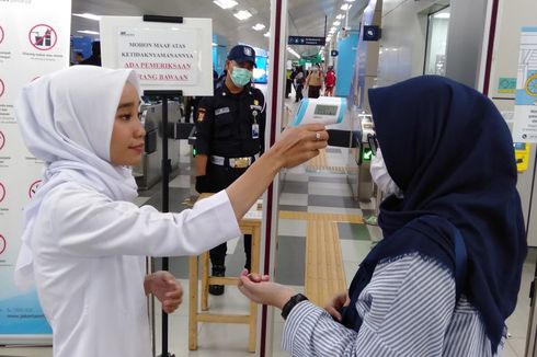 Penumpang Harap Pemeriksaan Suhu Badan Tak Hanya di Stasiun MRT Lebak Bulus