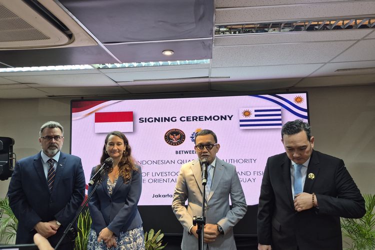 Barantin Gandeng Uruguay, Sasar Pintu Masuk Ekspor ke Pasar Amerika Latin