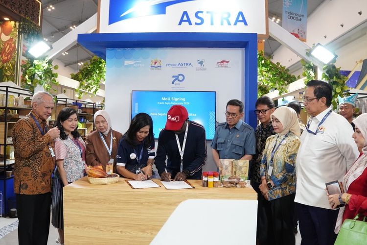 UMKM Binaan Astra Catat Potensi Transaksi Rp 104,9 Miliar di TEI 2026
