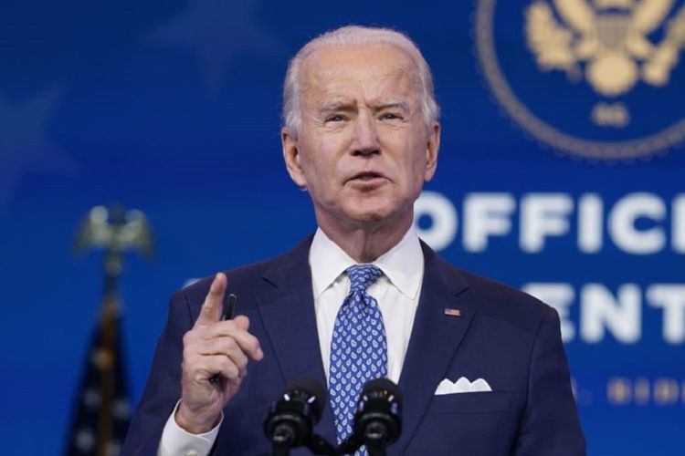 Presiden terpilih Amerika Serikat Joe Biden