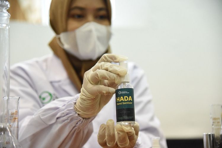 Produk Hada Hand Sanitizer masih untuk kalangan terbatas dalam lingkungan USU. 
