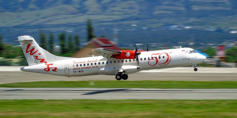 Wings Air special livery 50th ATR 72-600. 