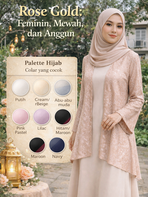 Rose Gold Feminin, Mewah, dan Anggun.