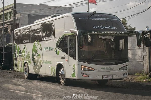 PO EPA Star Merilis Empat Bus Baru dari Karoseri Tentrem