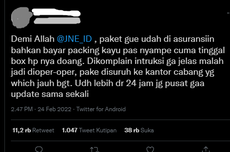 Viral Paket iPhone XR Hilang Saat Diterima, Ini Penjelasan JNE