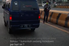 Hari Pertama PSBB di Kota Bekasi, Jalan Tol dan Arteri Lebih Lengang
