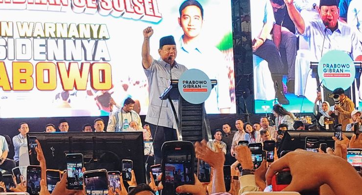 H-12 Pencoblosan, Prabowo Ingatkan Pendukungnya Yakinkan Rakyat Secara Santun
