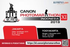 Catat Tanggalnya! Kompetisi Fotografi Terbesar di Asia, Canon PhotoMarathon Indonesia 2019, Segera Digelar