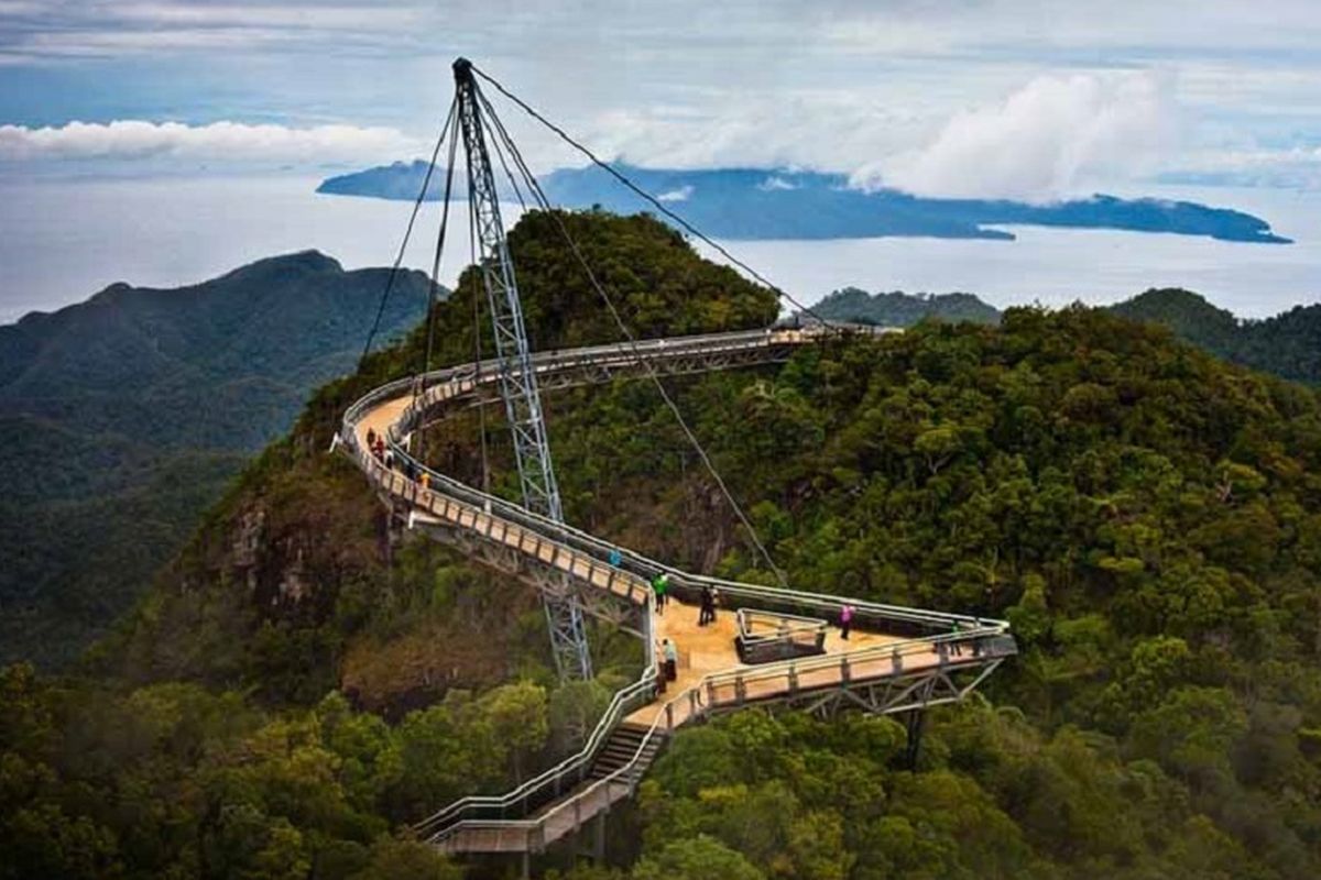 Langkawi Sky Bridge, Malaysia.