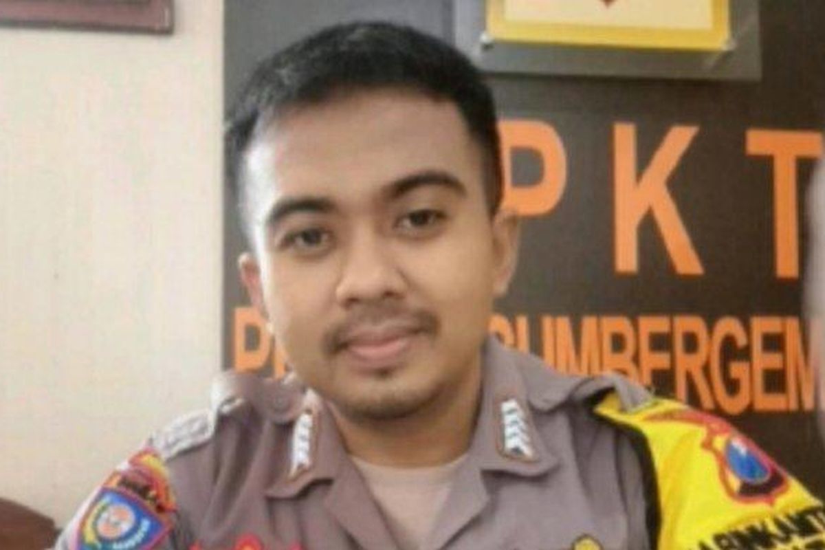 Brigadir Andik Purwanto, anggota Polsek Sumbergempol yang jadi korban tragedi kerusuhan suporter dengan aparat dalam laga Arema vs Persebaya di Stadion Kanjuruhan Malang


