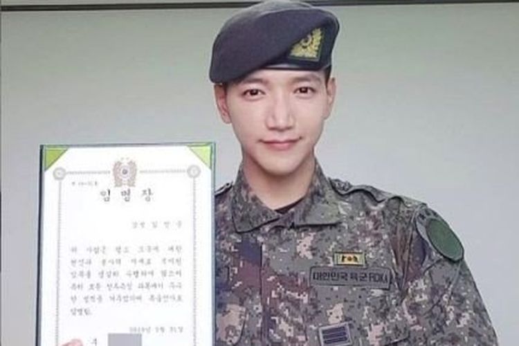 Jun.K 2PM menyelesaikan wajib militer pada 2 Januari 2020
