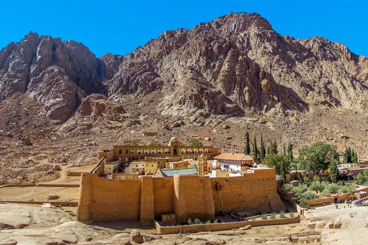 Biara Santa Katerina di kaki Gunung Sinai