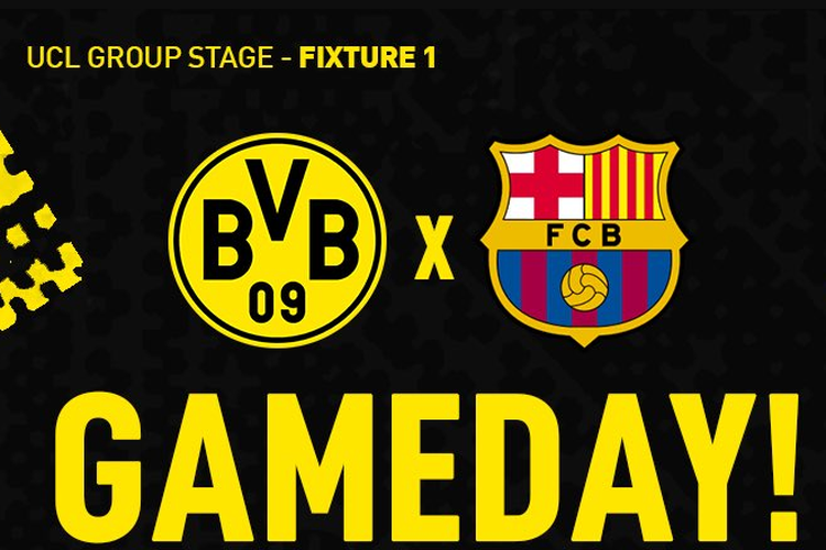 Pertandingan antara Dortmund melawan Barcelona akan digelar di Signal Iduna Park tengah malam nanti tepatnya hari Rabu (18/9/2019) pukul 02.00 dini hari WIB.