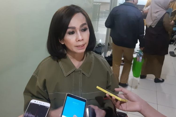 Kepala Dinas Kehutanan DKI Jakarta Suzi Marsitawati di Gedung DPRD DKI Jakarta, Jalan Kebon Sirih, Selasa (20/8/2019).