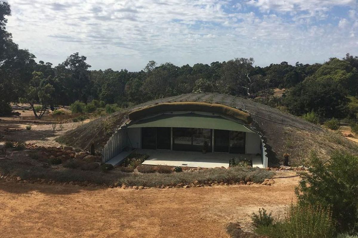 Rumah Hobbit di Australia Barat.