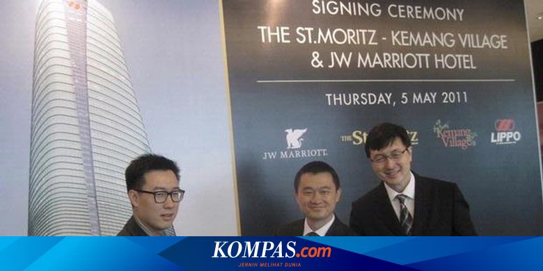 Lippo Bangun Hotel  JW  Marriott  di St Moritz dan Kemang Village