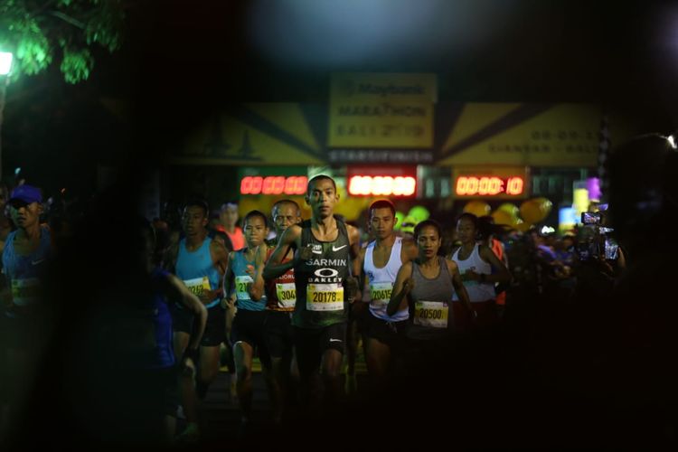 Para peserta Maybank Marathon Bali 2019.