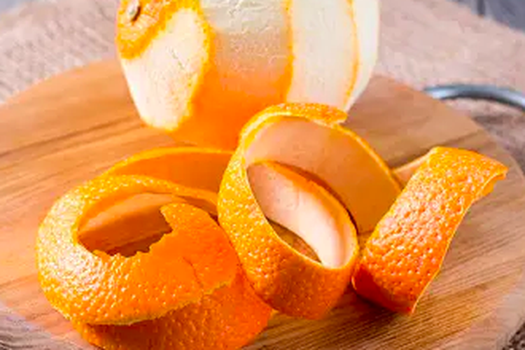 Ilustrasi kulit jeruk