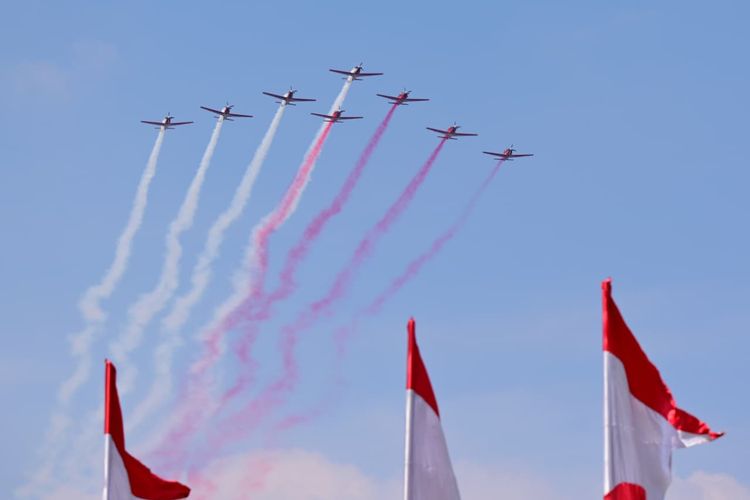 Kakak Adik Asal Riau Bertemu di Langit Jakarta Saat Demo Udara HUT ke-80 TNI 