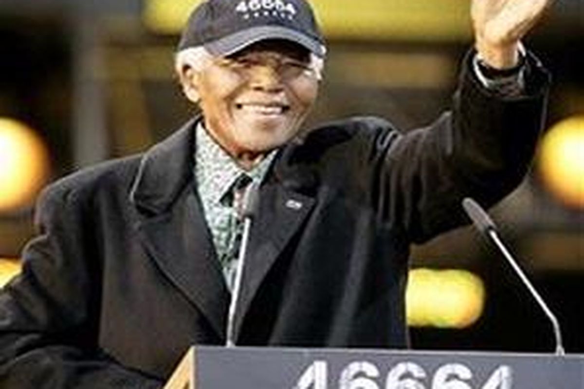 Nelson Mandela.