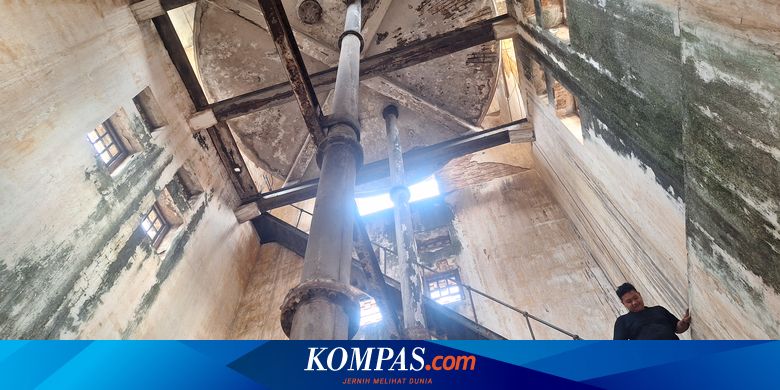 Begini Kondisi di Dalam Menara Air Tua di Manggarai
