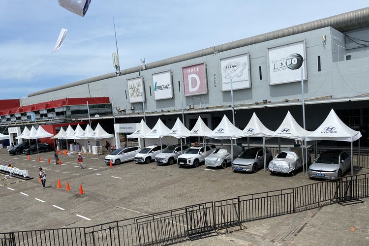 Area test drive Hyundai di IIMS 2024