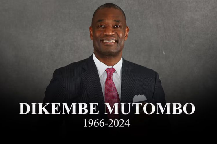 Legenda NBA Dikembe Mutombo Meninggal karena Kanker Otak