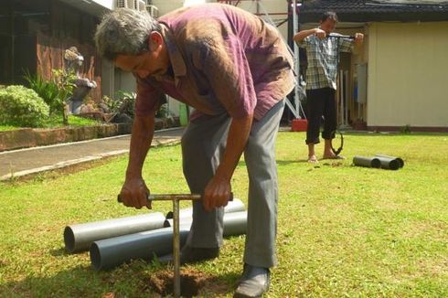 Jaga Ketersediaan Air, Kantor Bupati Semarang Dikelilingi 50 Biopori