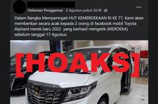 Benarkah Ada Giveaway Alphard Jelang HUT ke-77 RI? Ini Penjelasan Toyota