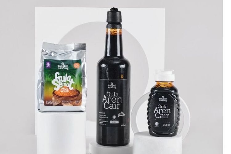 Produk gula aren PT Tangkal Kawung. 