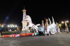 Wayang Jogja Night Carnival 2024, Ribuan Pengunjung Padati Area Tugu