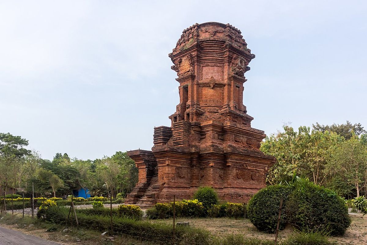 Candi Jabung peninggalan Kerajaan Majapahit di Probolinggo, Jawa Timur.