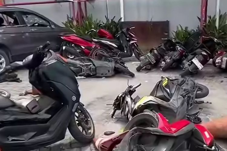 4 Orang Ditangkap Usai Perusakan Tempat Cuci Mobil di Pekanbaru