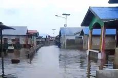 Diterjang Banjir Rob, Ratusan Warga Tiga Dusun di Sikka NTT Mengungsi