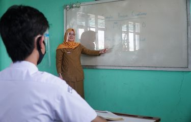 Ilustrasi guru, Kemendikbud Ristek. 