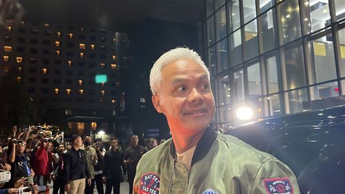 Ikuti Pembekalan Antikorupsi di KPK, Mahfud Tiba Lebih Dulu, Ganjar Menyusul