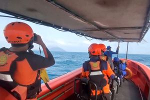 Basarnas Lampung Sisir Sebesi hingga Krakatau, Jejak 5 Jurnalis dan 3 Kru Masih Nihil