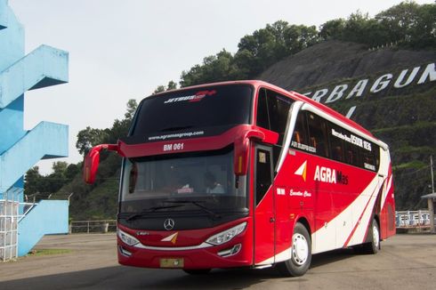 Rute dan Tarif Agra Mas Suite Class, Executive Bus Jakarta-Wonogiri