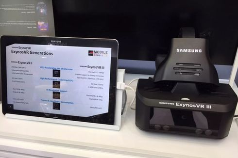 Headset VR Baru Samsung Tak Butuh Smartphone?
